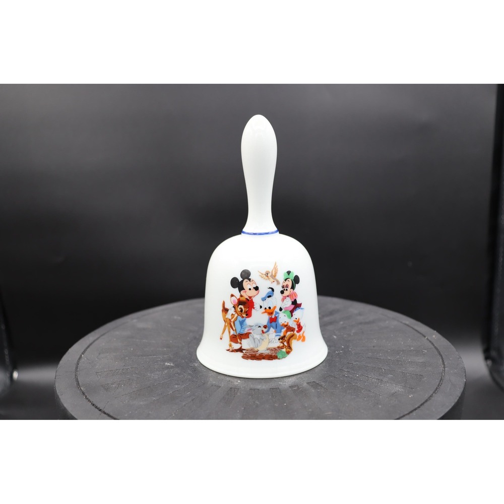Vintage Walt‎ Disney Signature Series Mickey and Friend Bell by Schmid Numbered